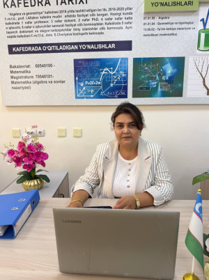 Boltayeva Shohida  Olimjonovna